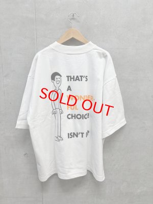 画像2: Veritecoeur　プリントTee 　WHITE (2)