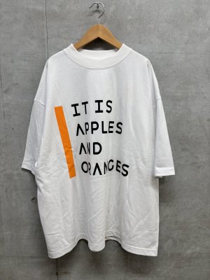 画像1: Veritecoeur　プリントTee 　WHITE　　 (1)