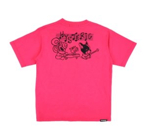 画像2: Hystericmini 　　A DRIVE WITH HYS MINI BAND WAGON 半袖Tシャツ　26；マゼンタ (2)