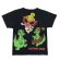 画像2: MY FIRST HYSTERIC MINI      WITH BOB&MARIE 半袖Tシャツ    10；ブラック (2)