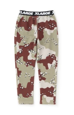 画像1: XLARGE KIDS　　総柄レギンス　　41；カーキ (1)