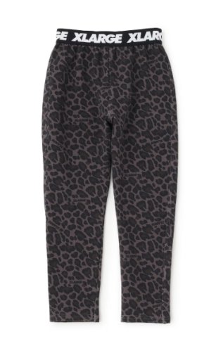 画像1: XLARGE KIDS　　総柄レギンス　　81；チャコール (1)