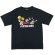 画像1: Hystericmini  HYS MINI BAND WAGON SESSION 半袖Tシャツ　　10；ブラック (1)