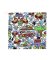 画像1: Hystericmini　HYS MINI BAND WAGON ハンドタオル　　98；マルチ (1)