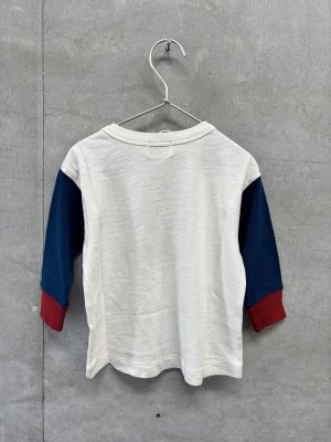 画像3: 2026秋冬 　DENIMDUNGAREE　　 テンジク 1ST PENGUIN L/S TEE　　91；クレイジー (3)