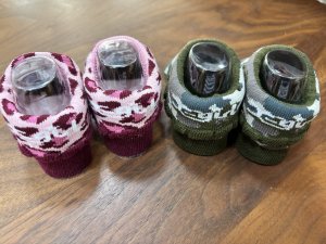 画像2: X-girl kids 　折り返し総柄キラッキーベビーソックス　　サイズ；F（9-13cm） (2)