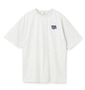 画像1: LOVEtoxic ラブトキシック　　【LTXC/綿100%】ピグメント半袖Tチュニック　　 89；シロ杢 (1)