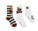 画像1: Hystericmini　SUPER HYS 3P ソックス　　00；ホワイト (1)