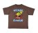 画像1: Hystericmini　　 MINI FACE WITH SPEECH BALLOON 半袖Tシャツ　　70；ブラウン (1)