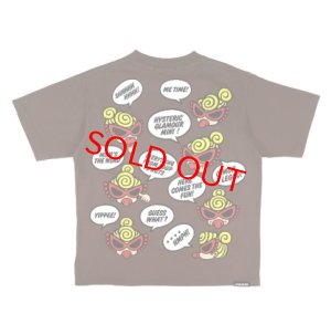 画像2: Hystericmini　　 MINI FACE WITH SPEECH BALLOON 半袖Tシャツ　　70；ブラウン (2)