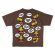 画像2: Hystericmini　　 MINI FACE WITH SPEECH BALLOON 半袖Tシャツ　　70；ブラウン (2)