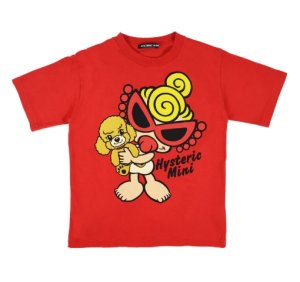 画像1: Hystericmini　　 BIG LOVE TO SOFIA 半袖Tシャツ　　20；レッド (1)