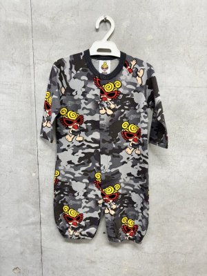 画像1: MY FIRST HYSTERIC 　ロンパース　 14:ブラック系　　サイズF(60-70) (1)