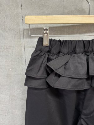 画像3: 2026秋冬　FITH  　フリルロングパンツ　2；黒 (3)