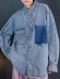 画像8: AULA AILA（アウラ アイラ）　 GRAFFITI DENIM SHIRT 　　サイズ；0 (8)