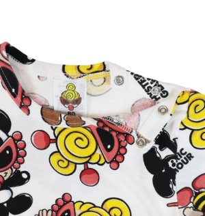 画像3: MY FIRST HYSTERIC MINI      WITH BOB&MARIE 半袖Tシャツ    14；ブラック系 (3)