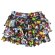 画像2: MY FIRST HYSTERIC MINI      BAND WAGON 総柄 インナーパンツ付き スカート　14；ブラック系 (2)