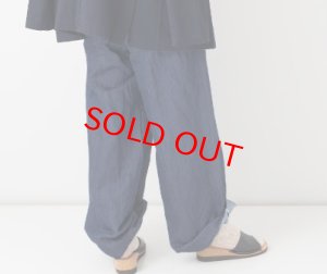 画像2: Veritecoeur　カーブパンツ　 INDIGO ONE WASH　サイズ；F (2)