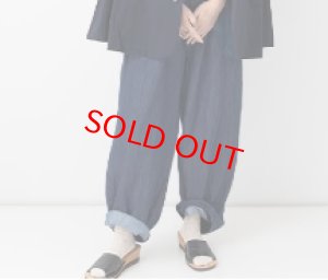 画像1: Veritecoeur　カーブパンツ　 INDIGO ONE WASH　サイズ；F (1)