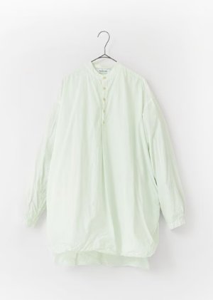 画像1: Veritecoeur　ヘンリーネックシャツ　　mint green　サイズ；F (1)
