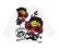 画像2: MY FIRST HYSTERIC MINI      DEVILKIN 長袖Tシャツ　  00；ホワイト (2)