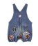 画像2: MY FIRST HYSTERIC MINI      DEVILKIN Like a denim Viscotex サロペット　　45；インディゴ　　サイズ；FREE(80-90cm)  (2)