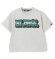 画像1: XLARGE KIDS　グラデーションロゴ刺しゅう半袖Tシャツ　　85；TOP・グレー (1)