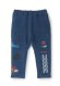 画像1: XLARGE KIDS　　モータースポーツロゴ カットデニムパンツ　　51；ブルー (1)