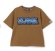 画像1: XLARGE KIDS　グラデーションロゴ刺しゅう半袖Tシャツ　　21；茶 (1)