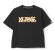 画像1: XLARGE KIDS　グラデーションロゴ刺しゅう半袖Tシャツ　　80；黒 (1)