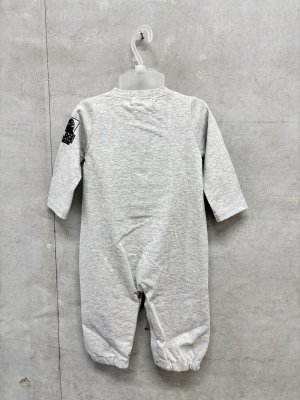 画像3: XLARGE KIDS　ビッグロゴ2WAYオール　　85；TOP・グレー　　サイズ（50-70） (3)