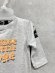 画像2: XLARGE KIDS　ビッグロゴ2WAYオール　　85；TOP・グレー　　サイズ（50-70） (2)