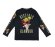 画像1: MY FIRST HYSTERIC MINI    GLITTERING ANGEL MINI 長袖Tシャツ　10；ブラック (1)