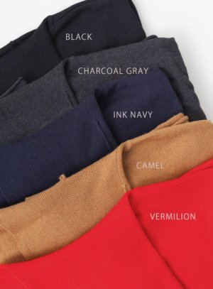 画像1: Veritecoeur　　ST-149 5COL TURTLENECK　　サイズ；FREE (1)