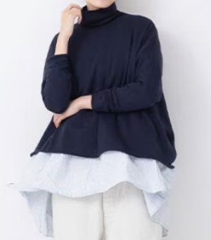 画像3: Veritecoeur　　ST-149 5COL TURTLENECK　　サイズ；FREE (3)