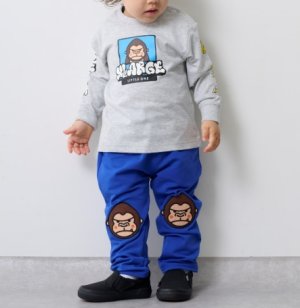 画像4: 40%off XLARGE KIDS　ファニーゴリラレギンス 　　51；ブルー (4)