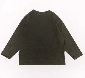 画像2: MakeYourDay　アイアンウルフロック長袖Tシャツ 　カラー；チャコール (2)