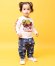 画像3: MY FIRST HYSTERIC MINI   STAR WITH MINI JQ パンツ　　45；インディゴ (3)