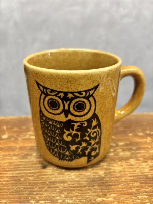 画像1: ☆FITH    ノベルティ　FITH 　フクロウマグカップ　（定価商品税込33,000円以上お買い上げの方）(SALE商品対象外) (1)