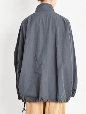 画像2: Veritecoeur　 VC-2892 T/Cタフタジップブルゾン　GRAY　サイズ；F (2)