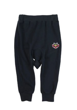 画像1: MY FIRST HYSTERIC MINI   スムース DEVILKIN 10分丈 パンツ　　10；ブラック (1)