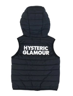 画像2: MY FIRST HYSTERIC MINI   PLUMP MINI 総柄 RV ベスト　　10；ブラック (2)