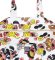 画像3: MY FIRST HYSTERIC MINI   PLUMP MINI 総柄 ペアレンツバッグ　04；ホワイト系 (3)