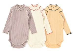 画像1: La stella　　メロウタートルボディシャツ　 (1)