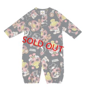 画像1: MY FIRST HYSTERIC MINI    PLUMP MINI 総柄 2WAYALL　14；ブラック系　　サイズ；FREE(60-70cm)  (1)