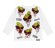 画像2: MY FIRST HYSTERIC MINI    ANGEL MINI WITH A HEART 長袖Tシャツ　　00；ホワイト (2)