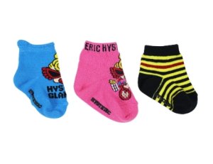 画像2: ☆MY FIRST HYSTERIC　　BABY 3P ソックス　　90；マルチ (2)