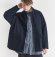 画像4: Veritecoeur　ユニセックスボックスジャケット  　NAVY      サイズ；F (4)