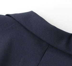 画像3: Veritecoeur　ユニセックスボックスジャケット  　NAVY      サイズ；F (3)