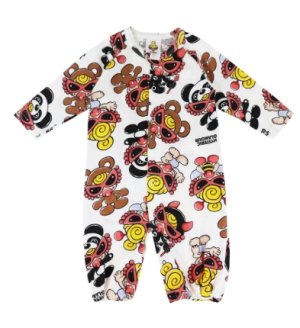 画像1: MY FIRST HYSTERIC MINI    PLUMP MINI 総柄 2WAYALL　04；ホワイト系　　サイズ；FREE(60-70cm)  (1)